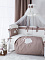 Комплект в кроватку 6пр Perina Бамбино капучино сатин люкс ББ6-01.5 П на молниях, съёмный бампер.