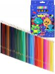Набор цветных карандашей 36 цветов Мультики