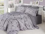 Комплект постельного белья FIRST CHOICE Cotton Satin Calisto Grey S-76