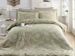 Комплект постельного белья FIRST CHOICE Cotton Satin Carmina Green S-306