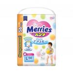 Подгузники-трусики для детей MERRIES размер L 9-14 кг, 56 шт.