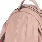 Рюкзак жен натуральная кожа GU 1201-6-561,  1отд,  5внеш+5внут/карм,  розовый 239346