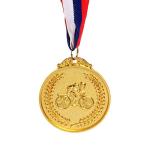 Медаль "Велоспорт" - 1 место (6,5см)