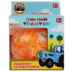 Логическая игра шар-лабиринт Синий ТРАКТОР , кор.10*10*10 см ИГРАЕМ ВМЕСТЕ в кор.2*72 шт