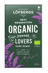 Кофе заварной L?fbergs Lila Next Generation ORGANIC Coffee Lovers Tumma 450 гр