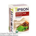 чай Tipson Matcha с корицей и имбирём, 25 пакетов