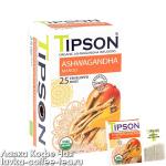 чай Tipson Ашваганда с манго, 25 пакетов