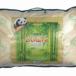 Подушка "Бамбук", наполнитель холофитекс в чехле из жаккард-сатина (хлопок 100%) с молнией, 68х68 см. , вес наполнителя 1 кг.