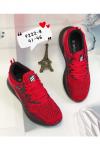 Мужские кроссовки 9222-8 красные (бордовые)