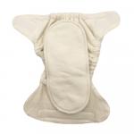Подгузник для новорожденных на липучках  с вкладышем "Натур". Размер 3-6 кг.