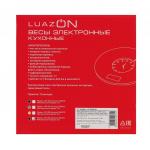 Весы кухонные luazon lvk-508