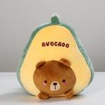 Мягкая игрушка «Авокадо», медведь, 25 см