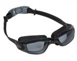 Очки для плавания Bradex SF 0388 , серия "Комфорт+", черные, цвет линзы - прозрачный