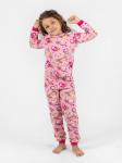 "Розовая Мечта" - детская пижама с начесом