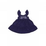 Платье для девочки OP886 темно-синий