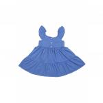 Платье для девочки OP886 голубой