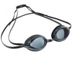 Очки для плавания Bradex SF 0396 , серия "Спорт", черные, цвет линзы - серый