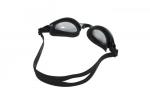 Очки для плавания Bradex SF 0392 , серия "Регуляр", черные, цвет линзы - серый