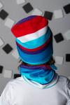 Комплект "Полоса 3" (шапка + снуд)