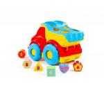 Игрушка развивающая "Автомобиль-самосвал" (в коробке)