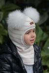 Зимний трикотажный шлем