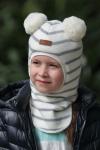 Зимний трикотажный шлем