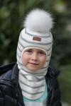 Зимний трикотажный шлем