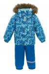 Зимний комплект-костюм для мальчика, RYAN 809 Голубой (цифры)