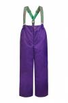 Jazz Зимние штаны со съёмными лямками 7050, фиолетовые