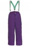 Jazz Зимние штаны со съёмными лямками 080, фиолетовые