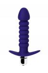Анальный вибратор ToDo by Toyfa Condal, влагостойкий, силикон, фиолетовый, 14 см, O 2,9 см