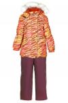 Зимний комплект-костюм для девочки, CAMANTA 2610 Оранжевый (тигровый)