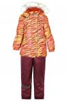 Зимний комплект-костюм для девочки, JAMANTA 6170 Рыжий (тигровый)