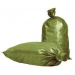 Мешок зеленый, скрутка 10 шт. (55*95 см)