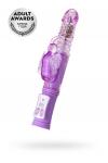 Вибратор с клиторальным стимулятором TOYFA  A-Toys Serk High-Tech fantasy , TPE, Фиолетовый, 24,5 см
