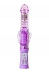 Вибратор с клиторальным стимулятором TOYFA  A-Toys Serk High-Tech fantasy , TPE, Фиолетовый, 24,5 см