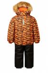 Зимний комплект-костюм для мальчика, OSCAR 614 Оранжевый (пестрый)