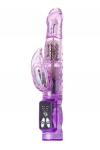 Вибратор с клиторальным стимулятором TOYFA A-Toys  High-Tech fantasy , TPE, Фиолетовый, 22 см