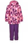 Комплект-костюм девочке на весну-осень, SHEILA 806 Розовый с бабочками