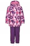 Комплект-костюм девочке на весну-осень, SHEILA 805 Розовый с бабочками