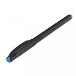 Ручка гелевая синяя,  с антискользящим корпусом,  0, 5 мм,  пластик,  чернила