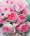 Букет красивых розовых цветочков