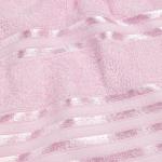Полотенце махровое 30х70 "Mia Cara" с бордюром Патрисия розовый