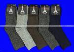Роза (SYLTAN) "Башня" носки мужские шерсть с рисунком