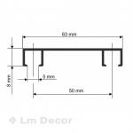 Аксессуар Бегунок для алюминиевого карниза Д-6 LM Decor