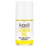 Kodi, Масло для ногтей и кутикулы Lemon Oil (лимон), 15 мл