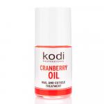 Kodi, Масло для ногтей и кутикулы Cranberry Oil (клюква), 15 мл