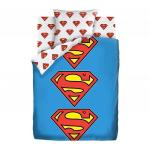 КПБ 1.5 поплин "Супермен" Neon (70х70) рис. 16440-1/16337-1 Лого Супермен