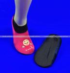 ЛАНЮ носки-тапочки женские велюр внутри с начесом арт. Т2-26