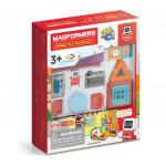 Магнитный конструктор MAGFORMERS 705010 Minibot's Kitchen Set 33 дет.